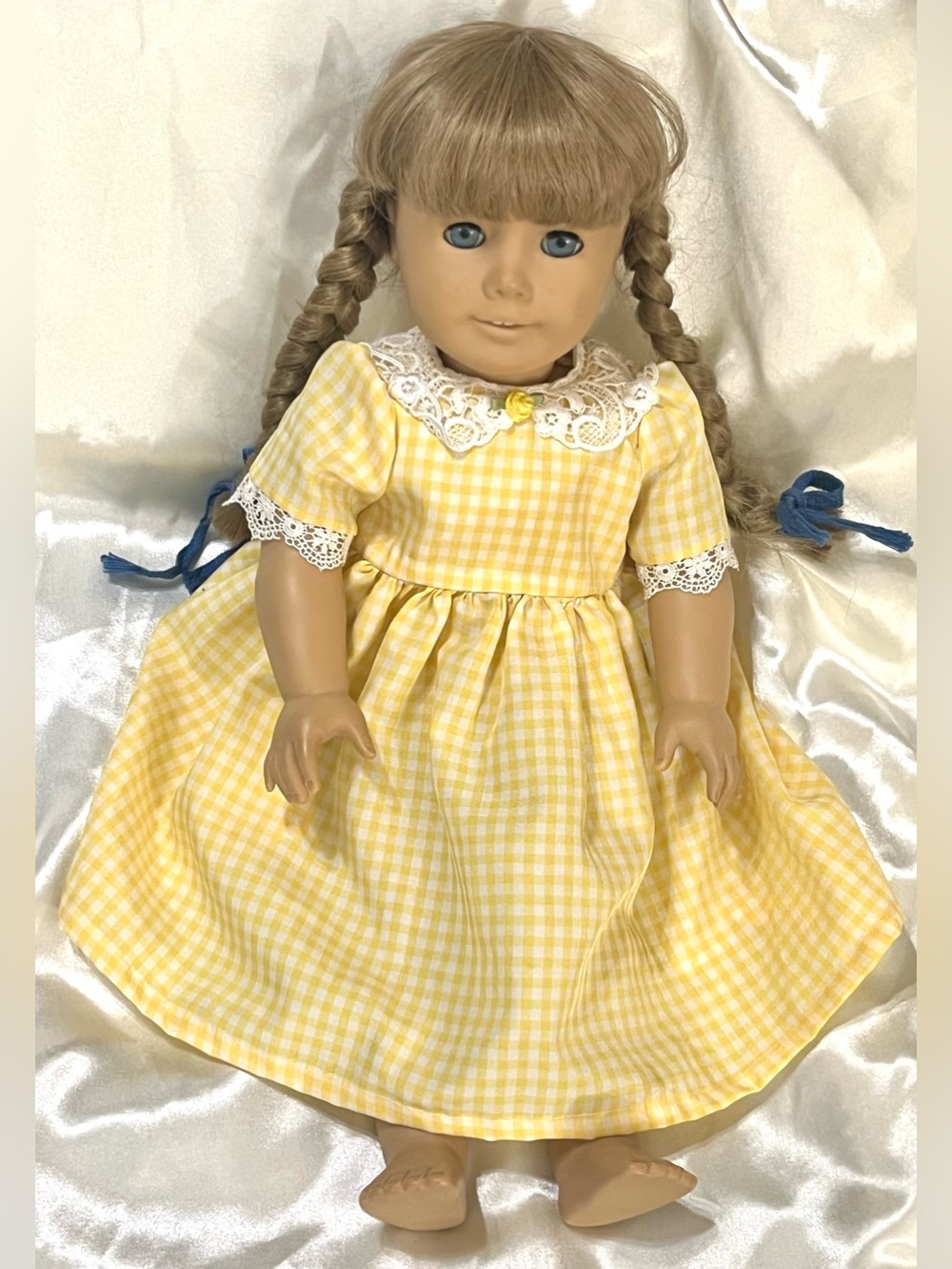 American Girl Pleasant Co. Kirsten Larson 1986 White Body 18” Doll Retired